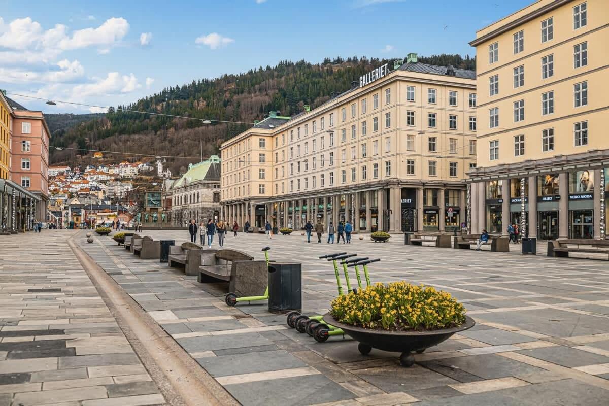 Dinbnb Apartments Bryggen Bergen Esterno foto