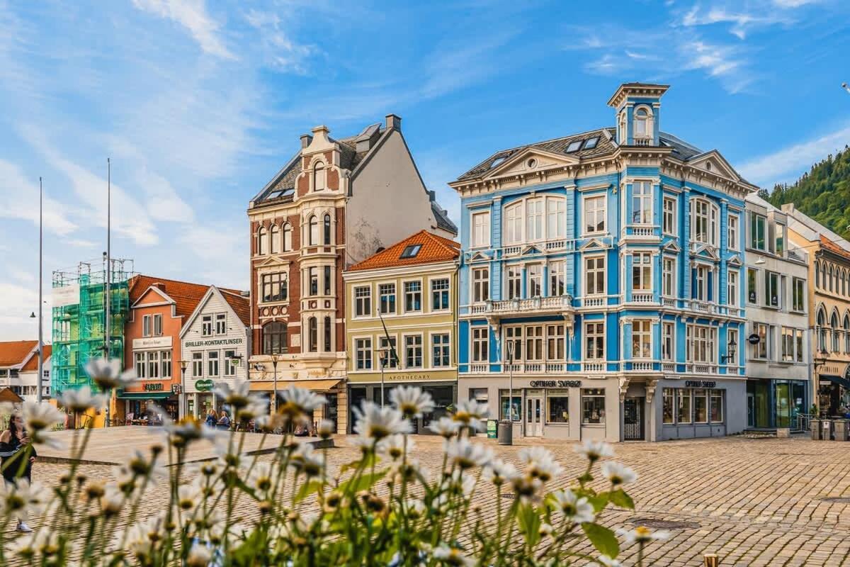 Dinbnb Apartments Bryggen Bergen Esterno foto